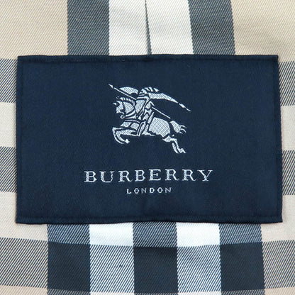 BURBERRY LONDON trench coat cotton black L