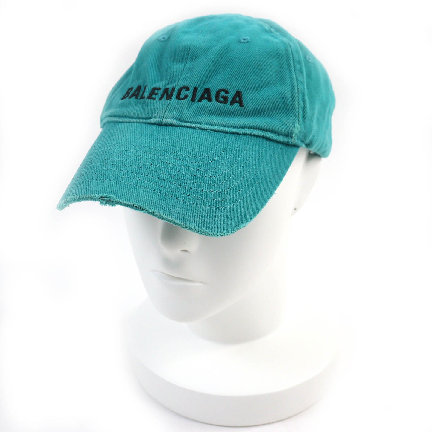 BALENCIAGA cap 673319 cotton green