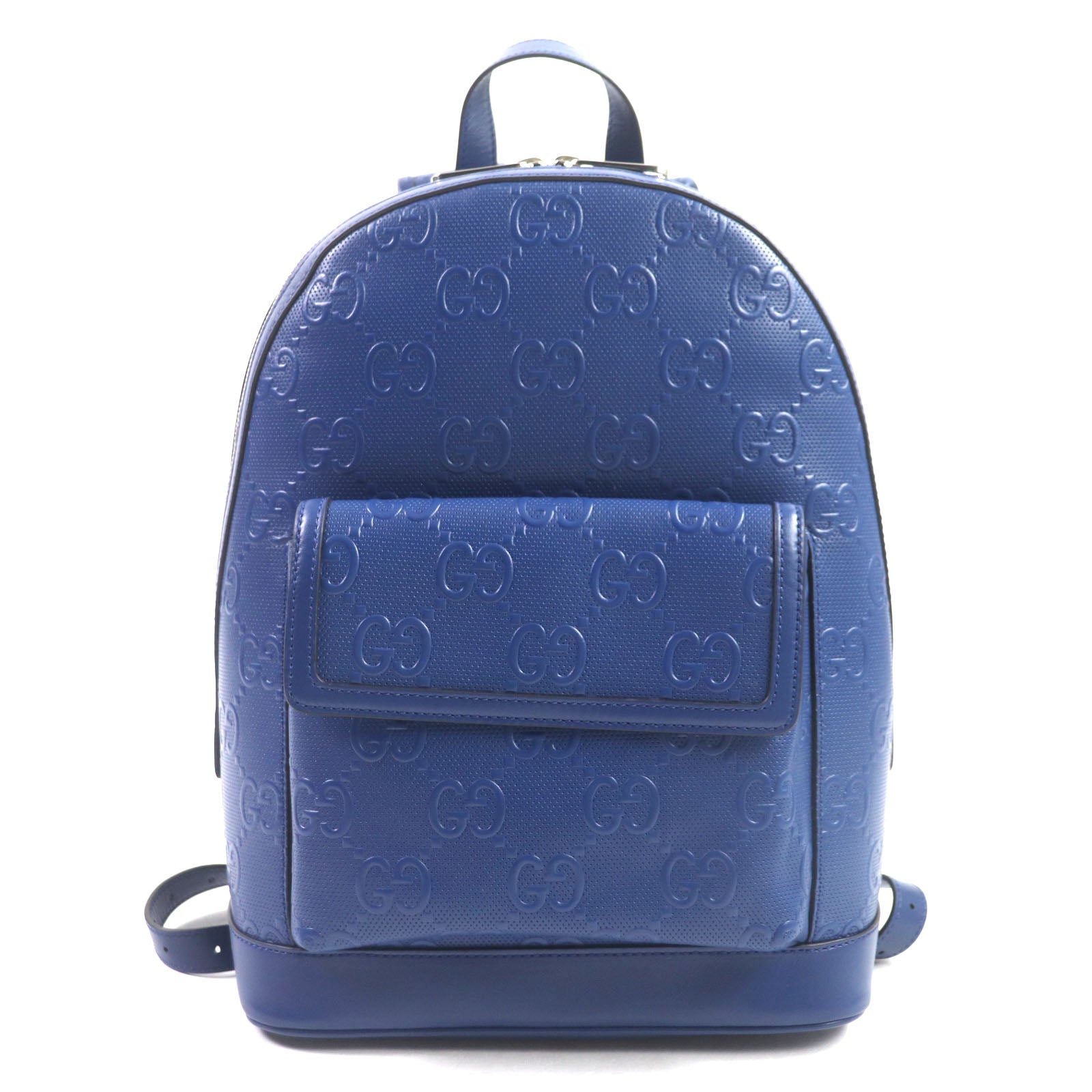 Blue gucci backpack sale