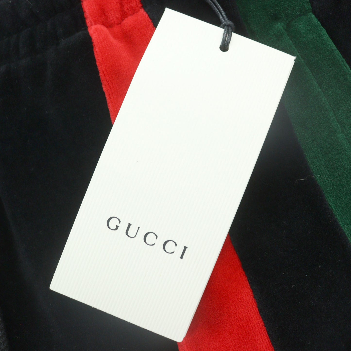 GUCCI Shorts 587466 cotton Black red green S