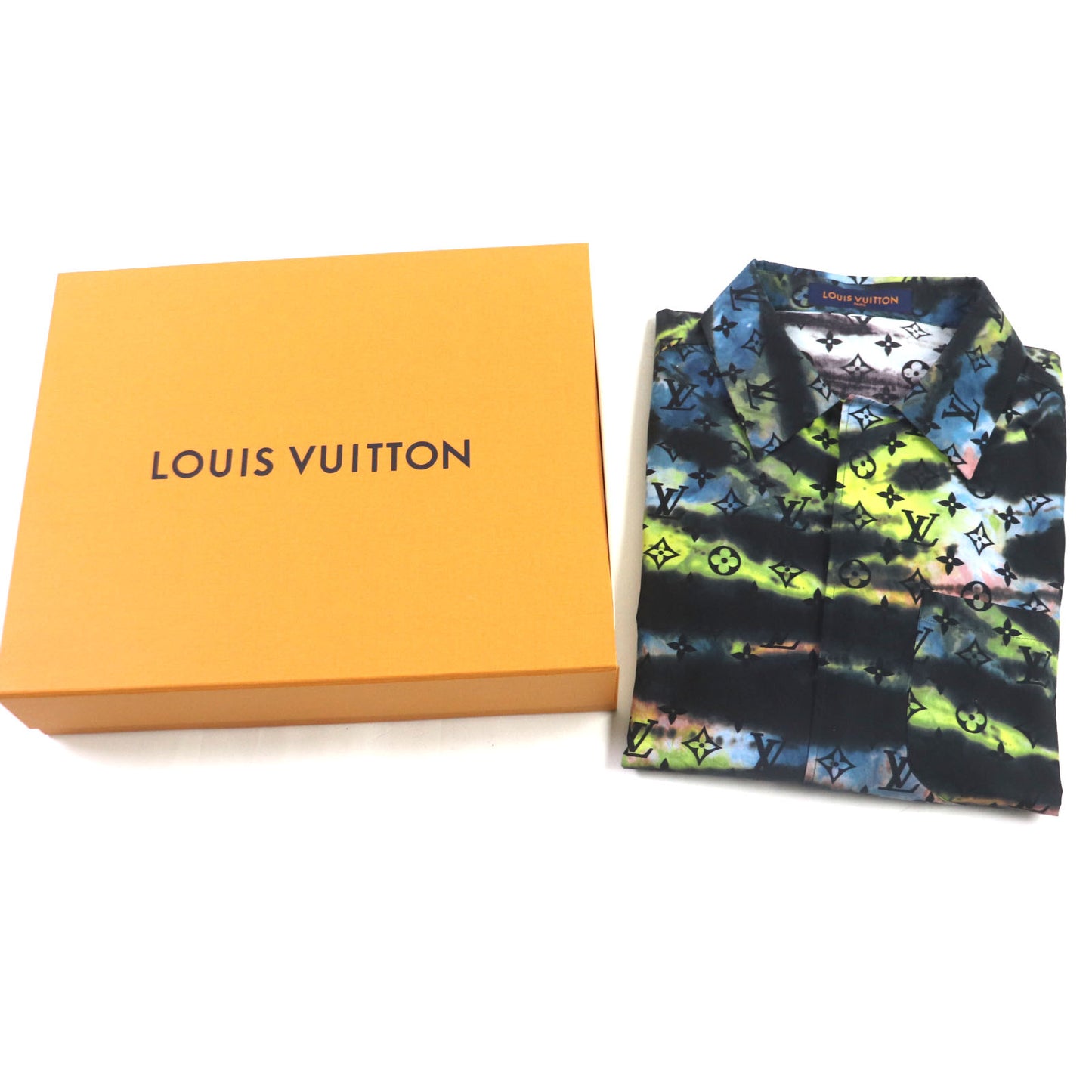 LOUIS VUITTON Short sleeve shirt 1A9A2P cotton Multi M