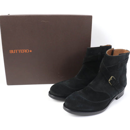 BUTTERO Ankle boots B4410 Suede leather black SAURO 41