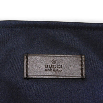 GUCCI Shoulder Bag 270410 F951N 8611 Nylon Navy x red web Diamante messenger bag mens Used Authentic