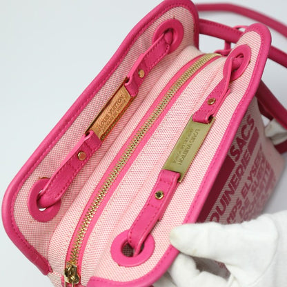 LOUIS VUITTON Shoulder Bag M92809 canvas pink rider Cruise collection Spring/Summer 2009 limited edition Women Used Authentic