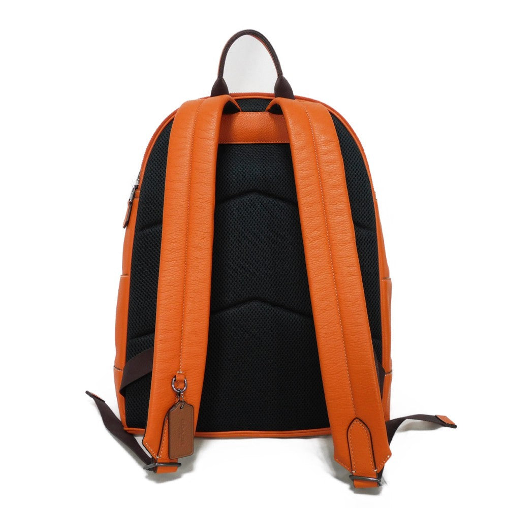 Coach outlet orange backpack