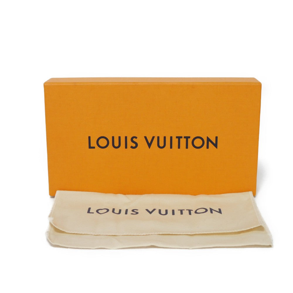 LOUIS VUITTON Long Wallet Purse N62632 Damier Coast canvas x cowhide leather Blue Marine Damier Coast Zippy Wallet Vertical