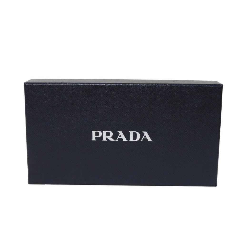 PRADA Long Wallet Purse 1ML506 2EBW F0442 Safiano leather (stamped) Petaro saffiano monochrome Zip Around Wallet