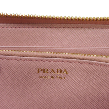 PRADA Long Wallet Purse 1ML506 2EBW F0442 Safiano leather (stamped) Petaro saffiano monochrome Zip Around Wallet