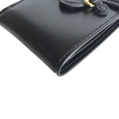 GUCCI Card Case 658617 2149 leather black Cross body