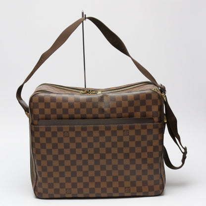 LOUIS VUITTON Shoulder Bag N45251 Damier canvas Brown Damier Dorsoduro mens(Unisex) Used Authentic