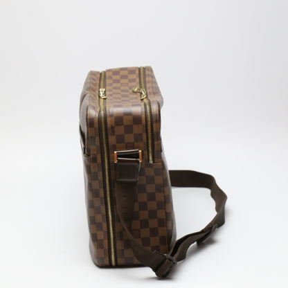 LOUIS VUITTON Shoulder Bag N45251 Damier canvas Brown Damier Dorsoduro mens(Unisex) Used Authentic