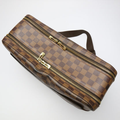 LOUIS VUITTON Shoulder Bag N45251 Damier canvas Brown Damier Dorsoduro mens(Unisex) Used Authentic