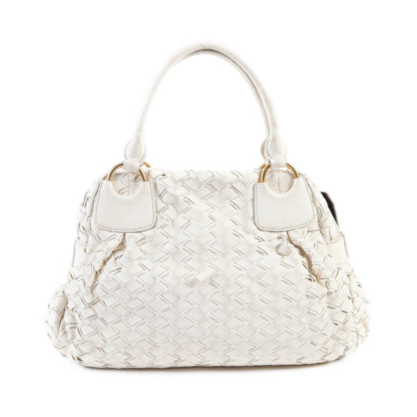 MIUMIU Handbag Other white MIUMIU Mew Mew SACCA 2 MANICI Women Used Authentic