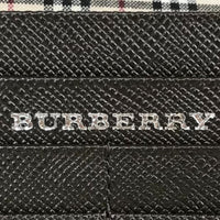BURBERRY Long Wallet Purse Nova Check leather Brown mens(Unisex) Used Authentic