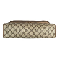 GUCCI Clutch bag business bag Old Gucci GG canvas 89 01 031 Beige brown Women Used Authentic