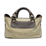 CELINE Handbag Suede Celine Boogie bag Suede beige Women Used Authentic