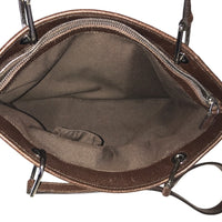GUCCI Tote Bag Handbag GG canvas 120837 Brown Women Used 1014-2402OK 100% authentic