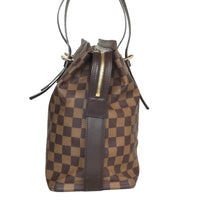 LOUIS VUITTON Tote Bag Sling bag Chelsea Damier canvas N51119 Brown Women Used Authentic