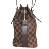 LOUIS VUITTON Tote Bag Sling bag Chelsea Damier canvas N51119 Brown Women Used Authentic