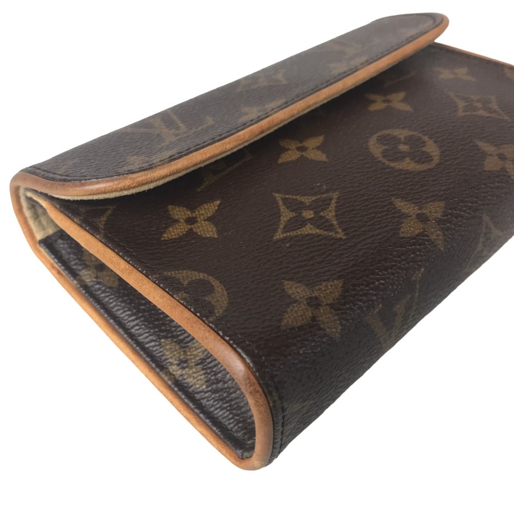 Louis Vuitton Pochette Florentine M51855 Monogram Canvas Belt Bag Brown