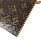 LOUIS VUITTON Shoulder Bag Clutch bag Pochette Twin GM Monogram canvas M51852 Brown Women Used 1023-2402OK 100% authentic