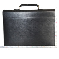 LOUIS VUITTON Business bag Handbag Portodocument bandouliere Epi Leather M54462 black mens(Unisex) Used Authentic