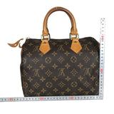 LOUIS VUITTON Handbag Mini Boston Duffel bag Speedy 25 Monogram canvas M41528 Brown Women Used Authentic