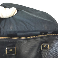 LOUIS VUITTON Tote Bag Mini Boston Duffel bag Speedy 30 Epi Leather M59022 black mens(Unisex) Used Authentic