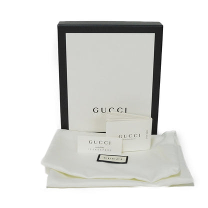 GUCCI Coin case 622040 GG Supreme Canvas x Calfskin Leather (embossed) Beige x white GG Supreme Horsebit 1955 Coin Purse