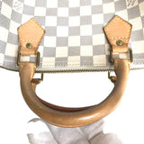 LOUIS VUITTON Handbag Mini Boston Duffel bag Speedy 30 Damier Azur Canvas N41533 white Women(Unisex) Used Authentic