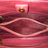 PRADA Handbag Tote Bag Safiano leather BN2567 pink Women Used Authentic