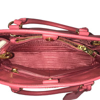 PRADA Handbag Tote Bag Safiano leather BN2567 pink Women Used Authentic