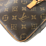 LOUIS VUITTON Shoulder Bag SHITE MM Monogram canvas M51182 Brown Women Used Authentic