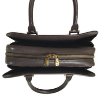 LOUIS VUITTON Handbag Triana Damier canvas N51155 Brown Women Used Authentic