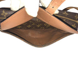 LOUIS VUITTON Shoulder Bag Sling bag Genefille 25 Monogram canvas M51226 Brown Women Used Authentic