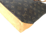LOUIS VUITTON Tote Bag Sling bag Cabas Piano Monogram canvas M51148 Brown Women Used Authentic