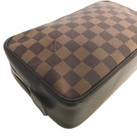 LOUIS VUITTON Pouch Clutch bag Truth Cracking T Damier canvas N47623 Brown Women(Unisex) Used Authentic