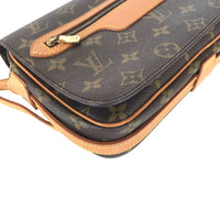 LOUIS VUITTON Shoulder Bag Sling bag Saint Germain Monogram canvas M51210 Brown Women Used Authentic