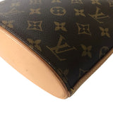 LOUIS VUITTON Shoulder Bag Drouot Monogram canvas M51290 Brown Women Used 1049-11E 100% authentic