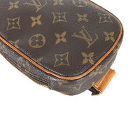 LOUIS VUITTON body bag Cross body Pochette Gange Monogram canvas M51870 Brown mens(Unisex) Used Authentic
