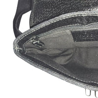 GUCCI Waist bag body bag GG canvas 131236 black mens(Unisex) Used 1056-2401OK 100% authentic
