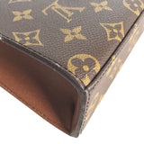 LOUIS VUITTON Handbag Malesherbes Monogram canvas M51379 Brown Women(Unisex) Used Authentic