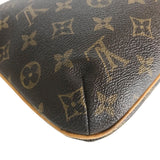 LOUIS VUITTON Shoulder Bag Sling bag Musette tango short Monogram canvas M51257 Brown Women(Unisex) Used Authentic