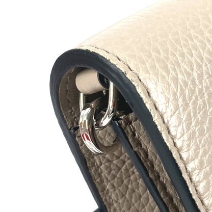 Christian Louboutin Waist bag 3195109 leather beige belt chain bag logo Women Used Authentic