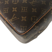 LOUIS VUITTON Handbag Tote Bag Deauville Monogram canvas M47270 Brown Women Used Authentic