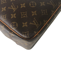 LOUIS VUITTON Handbag Tote Bag Deauville Monogram canvas M47270 Brown Women Used Authentic
