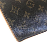 LOUIS VUITTON Shoulder Bag Sling bag Drouot Monogram canvas M51290 Brown Women Used Authentic