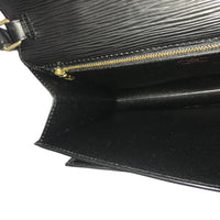 LOUIS VUITTON Clutch bag business bag Epi Serie Dragone Epi Leather M52612 black mens(Unisex) Used Authentic