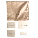 GUCCI Bifold Wallet Compact wallet flour GG Supreme Canvas 410071 1147 beige Women Used Authentic
