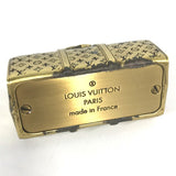 LOUIS VUITTON object Paperweight paperweight Novelty Not for Sale Monogram Boston Duffel bag Keepall motif metallic gold mens Used Authentic